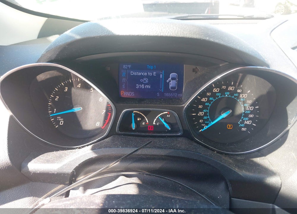 2013 FORD ESCAPE S VIN: 1FMCU0F75DUC01800