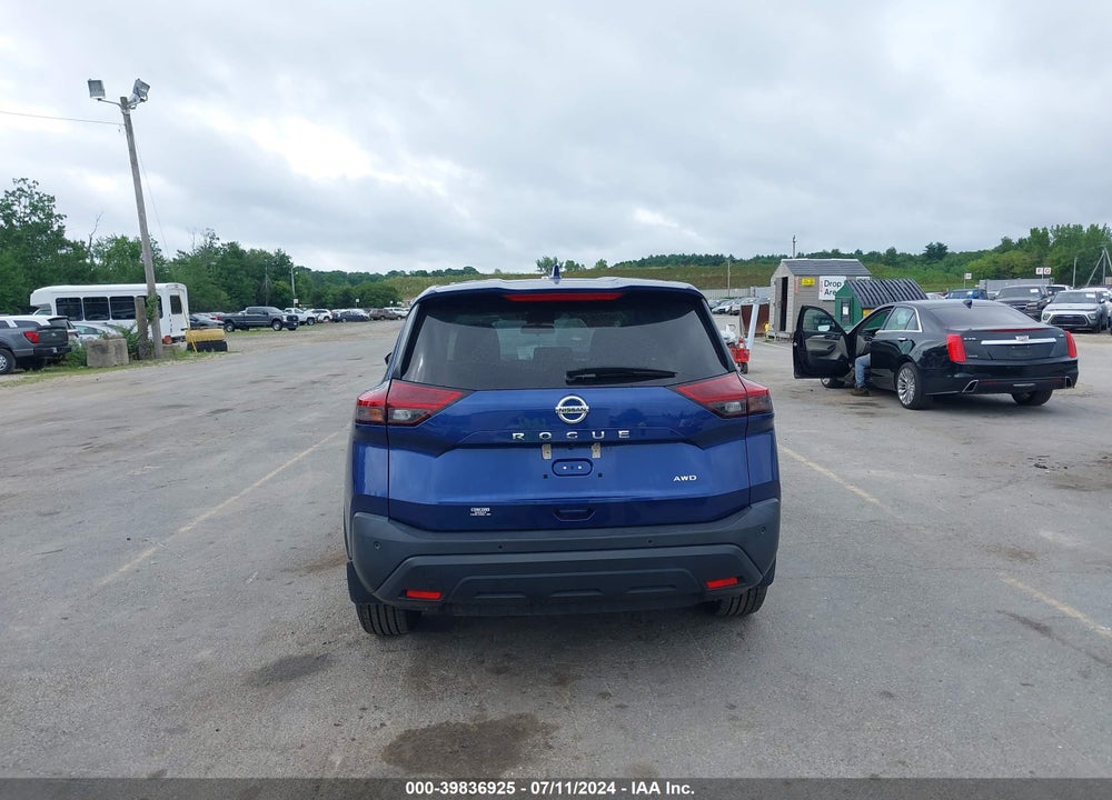2021 NISSAN ROGUE S INTELLIGENT AWD VIN: 5N1AT3AB0MC792177