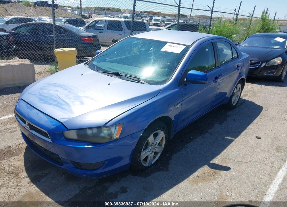 2009 MITSUBISHI LANCER ES/ES SPORT VIN: JA3AU26U39U008757