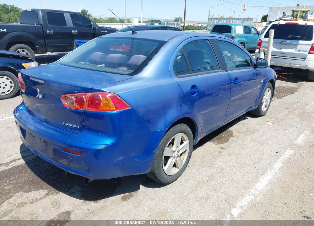 2009 MITSUBISHI LANCER ES/ES SPORT VIN: JA3AU26U39U008757
