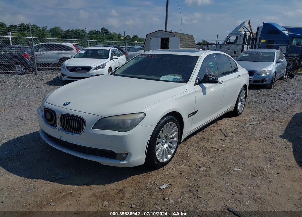2010 BMW 750I XDRIVE VIN: WBAKC6C53ACL67756