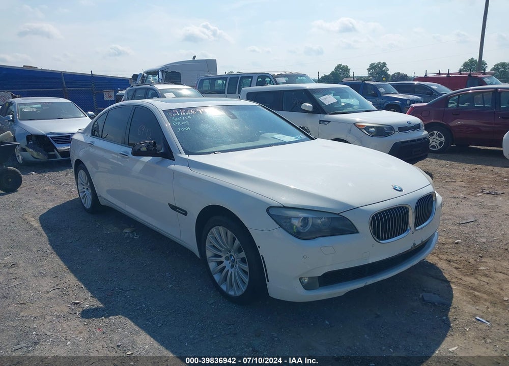 2010 BMW 750I XDRIVE VIN: WBAKC6C53ACL67756