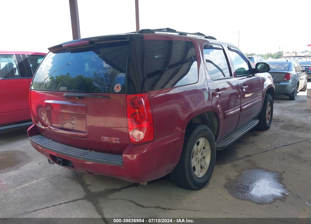 2007 GMC YUKON SLE VIN: 1GKFK13077J101499
