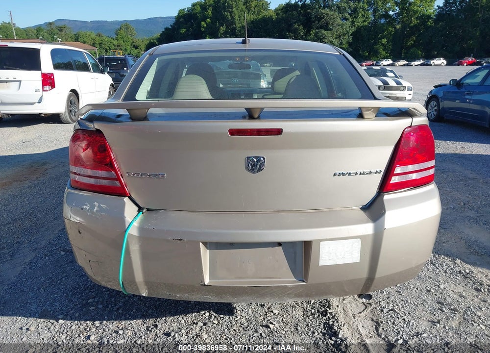 2009 DODGE AVENGER SE/SXT VIN: 1B3LC46B49N510003