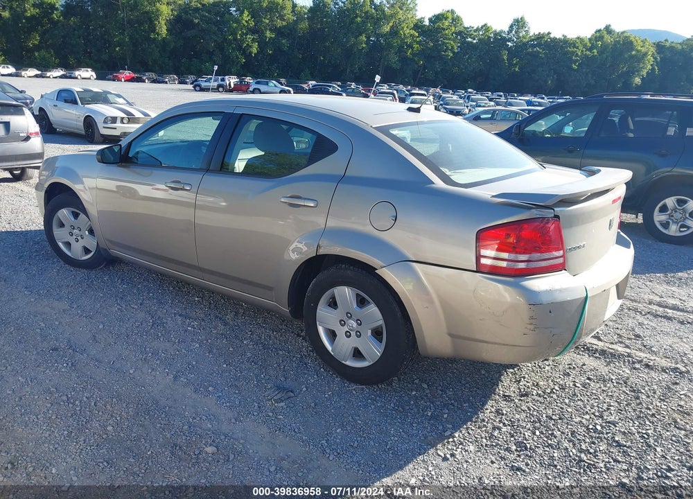 2009 DODGE AVENGER SE/SXT VIN: 1B3LC46B49N510003