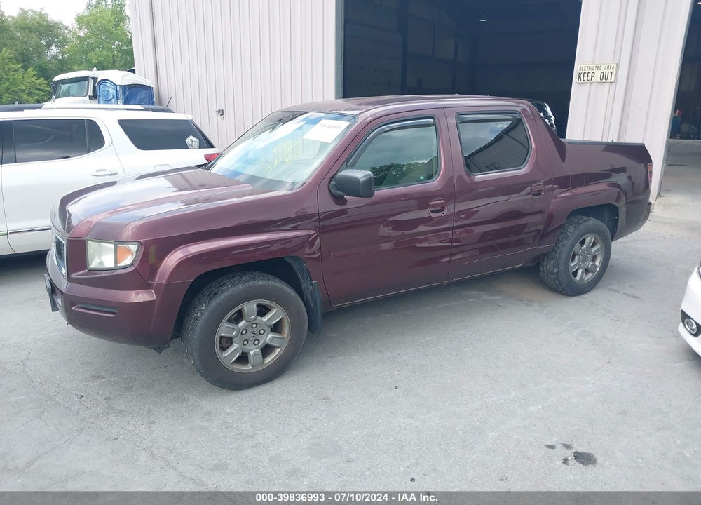 2007 HONDA RIDGELINE RTX VIN: 2HJYK16357H541504