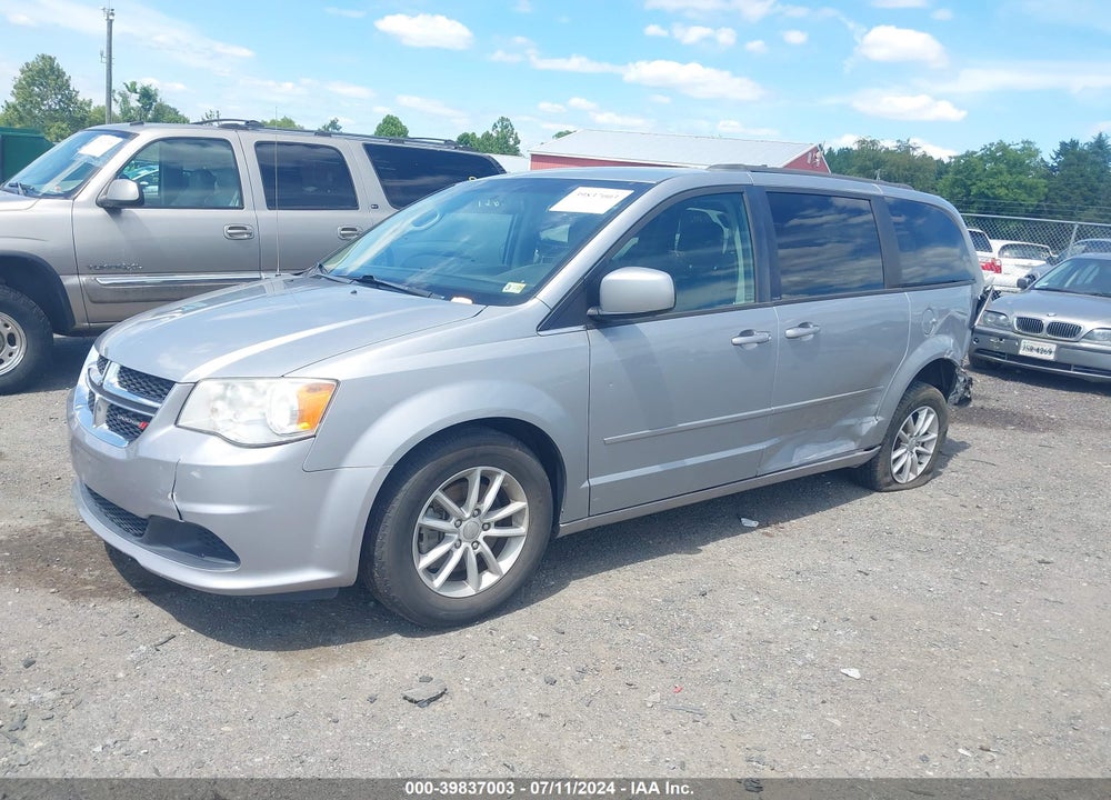 2014 DODGE GRAND CARAVAN SXT VIN: 2C4RDGCG1ER205692