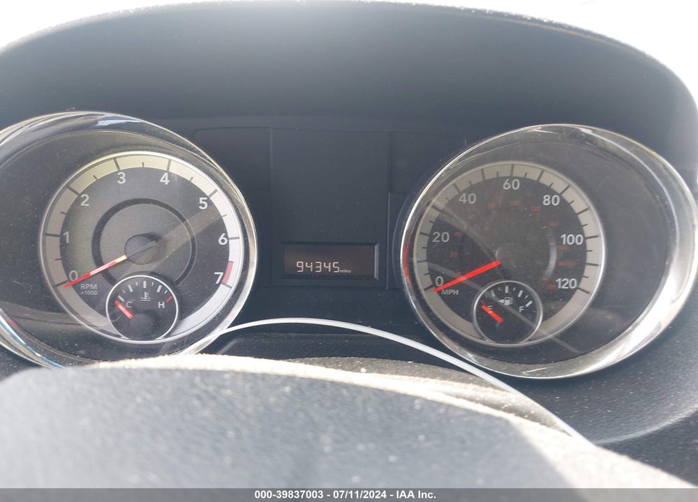 2014 DODGE GRAND CARAVAN SXT VIN: 2C4RDGCG1ER205692