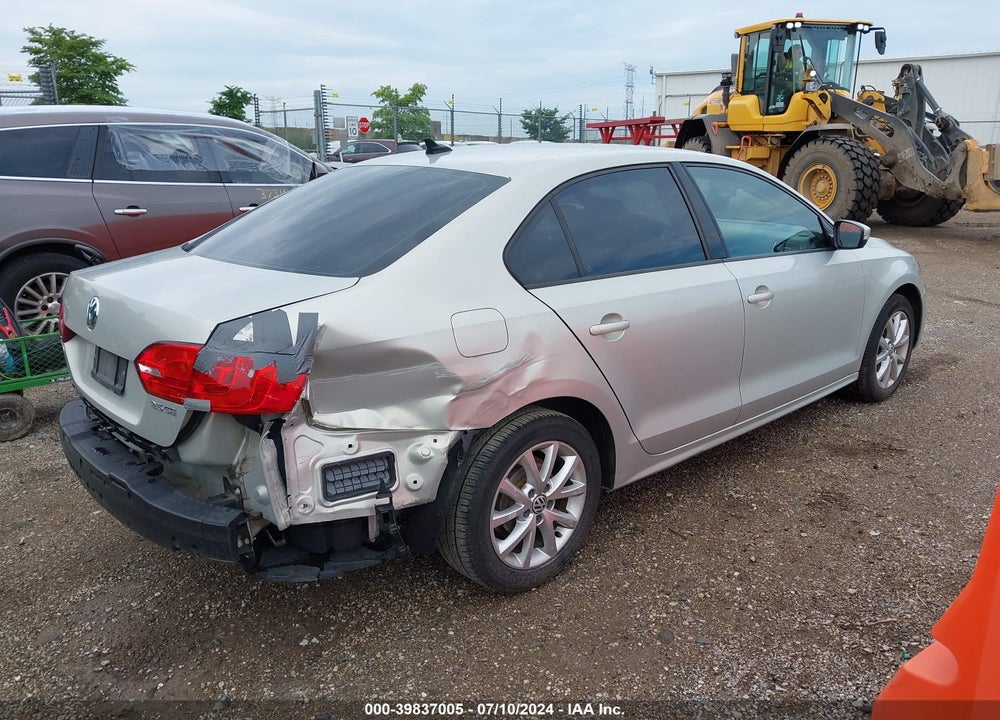 2011 VOLKSWAGEN JETTA VIN: 3VWDX7AJ9BM316345