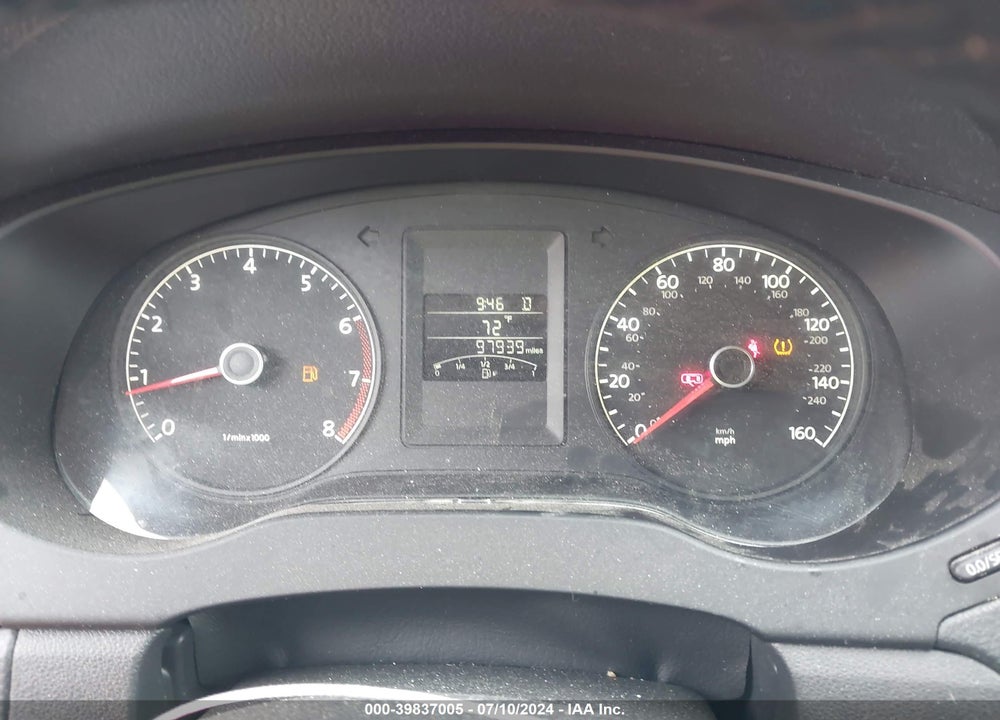 2011 VOLKSWAGEN JETTA VIN: 3VWDX7AJ9BM316345