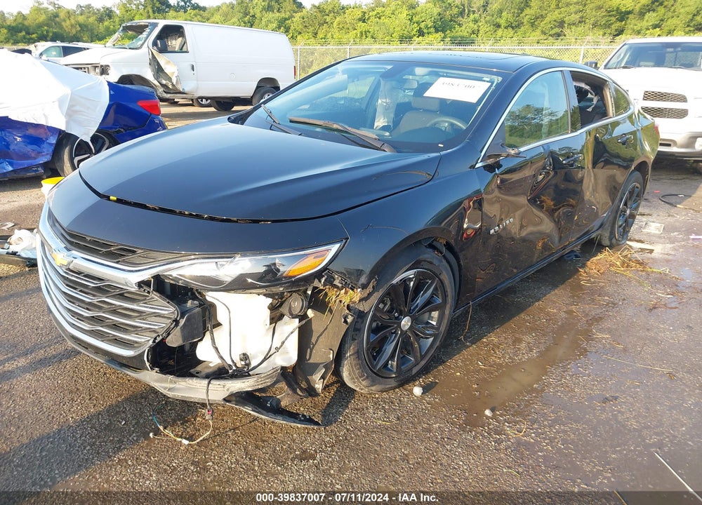 2021 CHEVROLET MALIBU FWD LT VIN: 1G1ZD5ST5MF040151