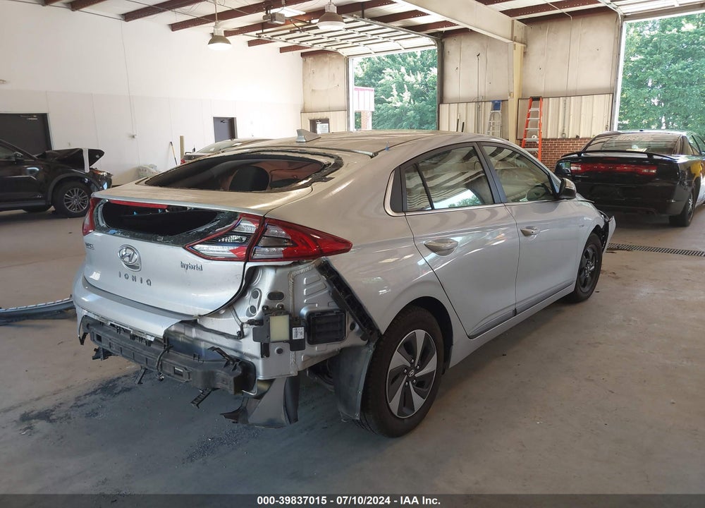 2019 HYUNDAI IONIQ HYBRID SEL VIN: KMHC75LC5KU123943