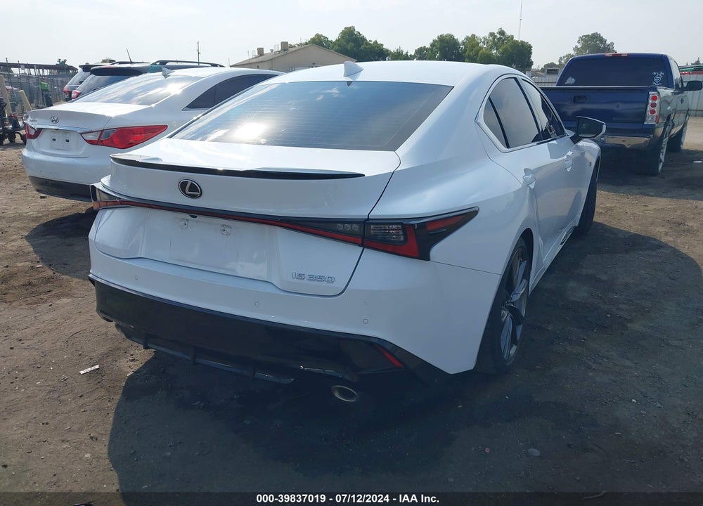 2022 LEXUS IS 350 F-SPORT VIN: JTHGZ1B2XN5050664
