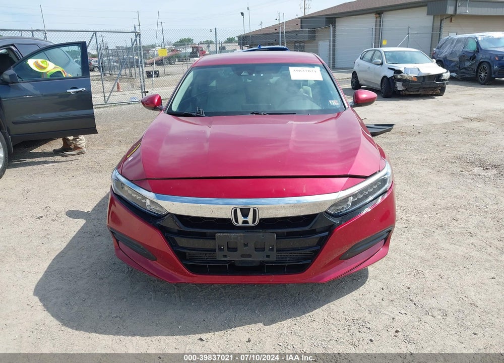 2018 HONDA ACCORD LX VIN: 1HGCV1F19JA166714