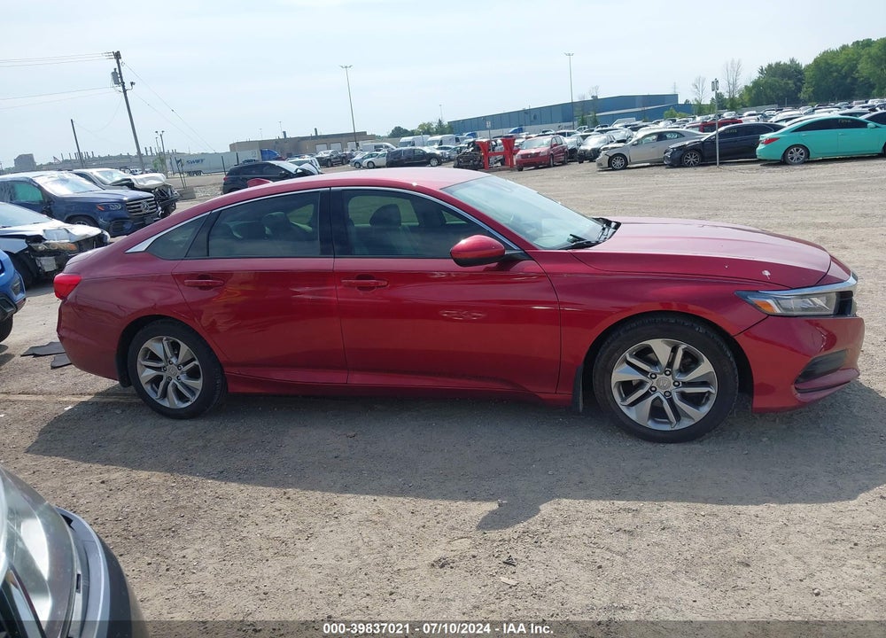 2018 HONDA ACCORD LX VIN: 1HGCV1F19JA166714