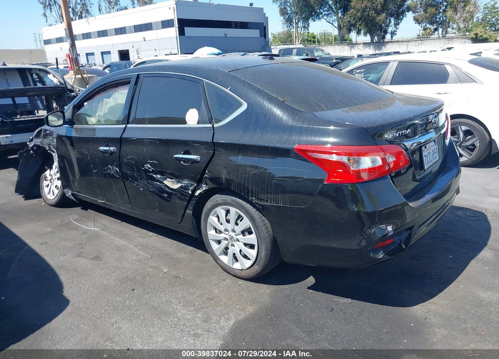 2017 NISSAN SENTRA SV VIN: 3N1AB7AP0HY313850