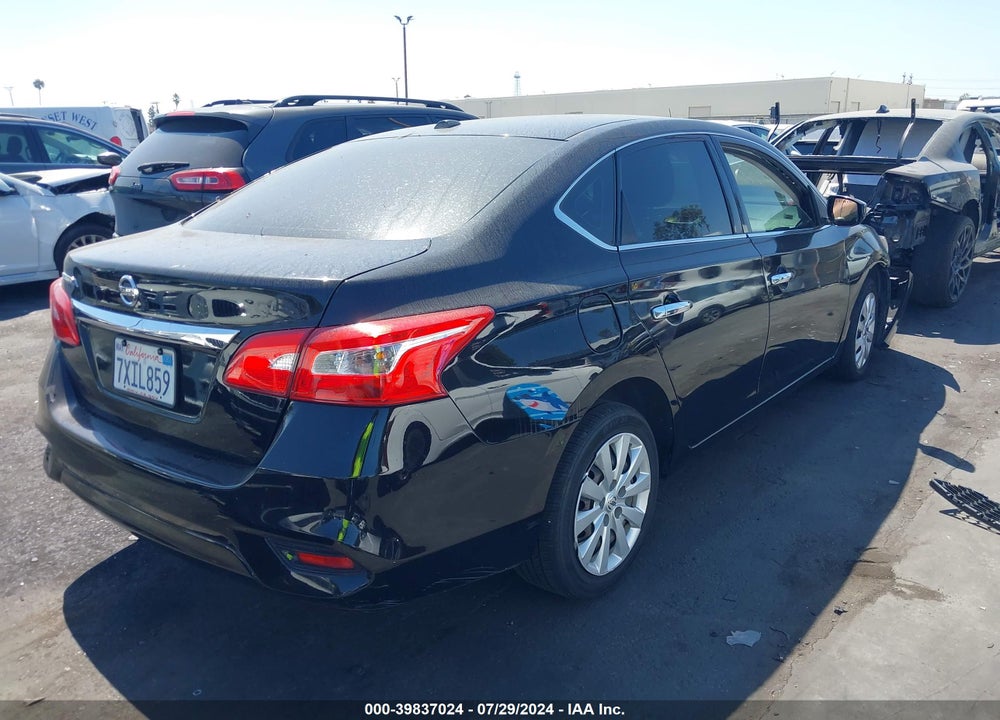 2017 NISSAN SENTRA SV VIN: 3N1AB7AP0HY313850