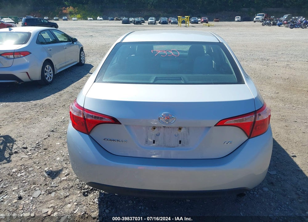 2019 TOYOTA COROLLA LE VIN: 2T1BURHE8KC141215