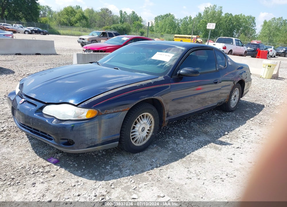 2002 CHEVROLET MONTE CARLO LS VIN: 2G1WW12E329223996