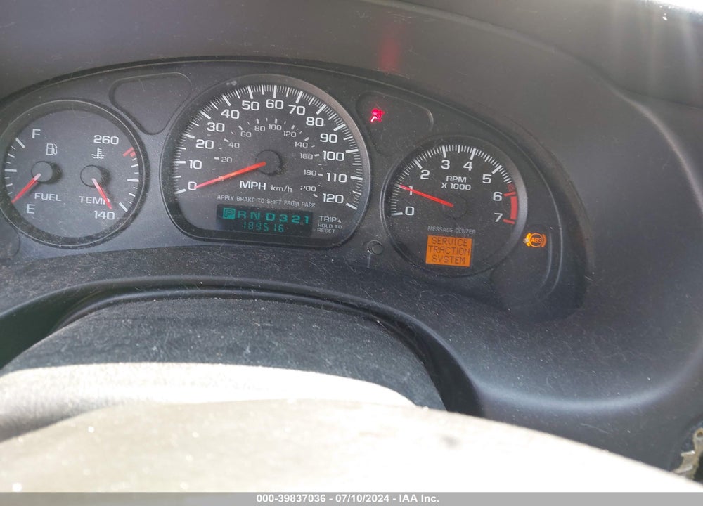2002 CHEVROLET MONTE CARLO LS VIN: 2G1WW12E329223996