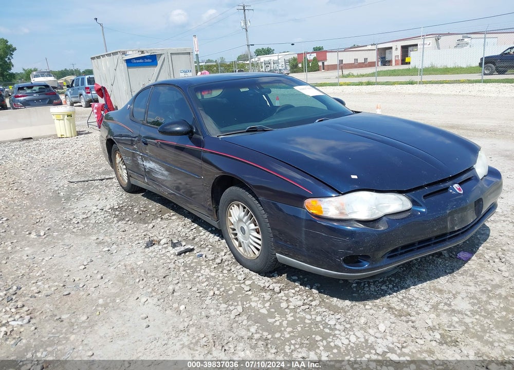 2002 CHEVROLET MONTE CARLO LS VIN: 2G1WW12E329223996