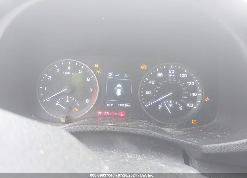 2016 HYUNDAI TUCSON SE VIN: KM8J33A47GU056708