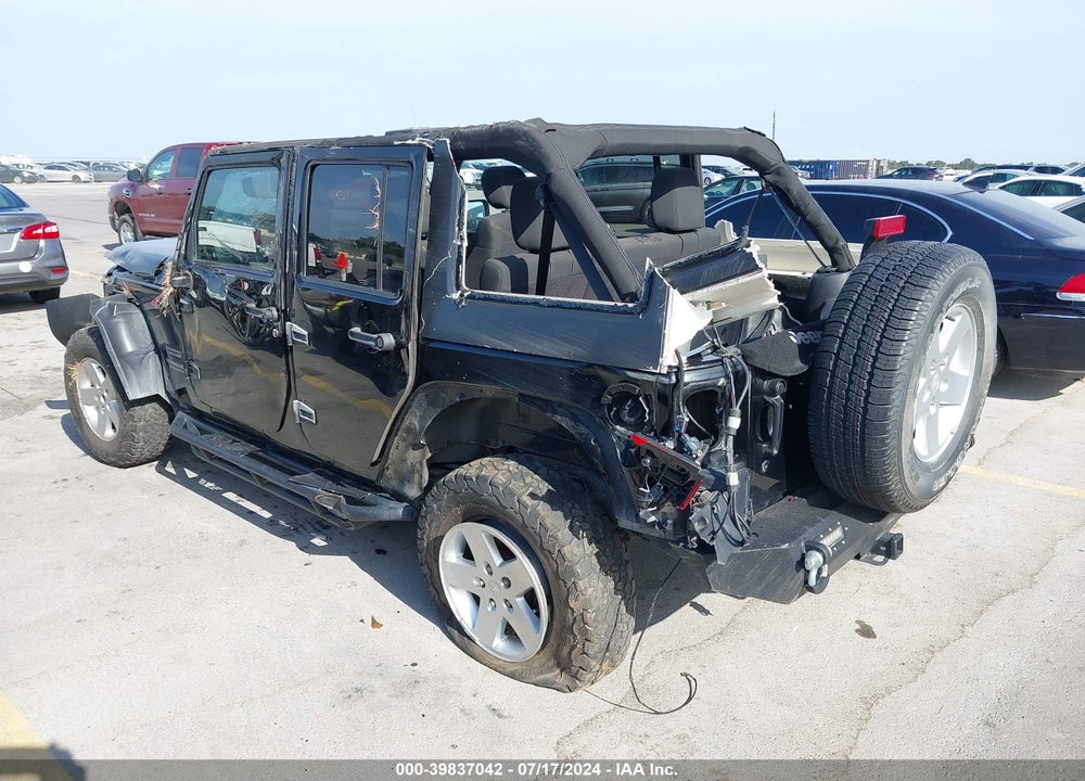 2011 JEEP WRANGLER UNLIMITED VIN: 1J4BA3H1XBL575397