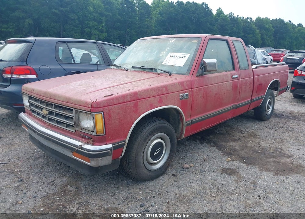 1985 CHEVROLET S TRUCK S10 VIN: 1GCBS14E7F2195798
