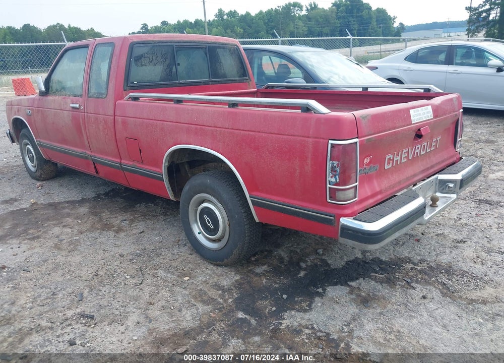 1985 CHEVROLET S TRUCK S10 VIN: 1GCBS14E7F2195798