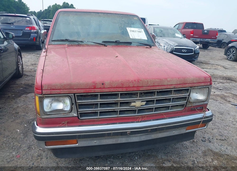 1985 CHEVROLET S TRUCK S10 VIN: 1GCBS14E7F2195798