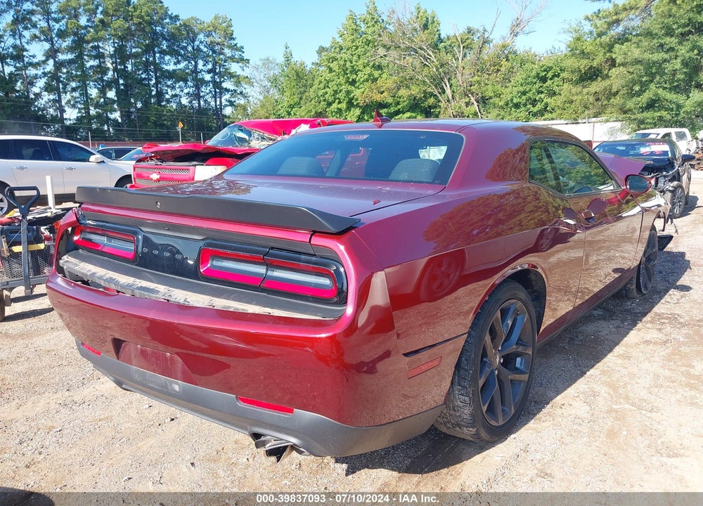 2023 DODGE CHALLENGER SXT VIN: 2C3CDZAG4PH538826