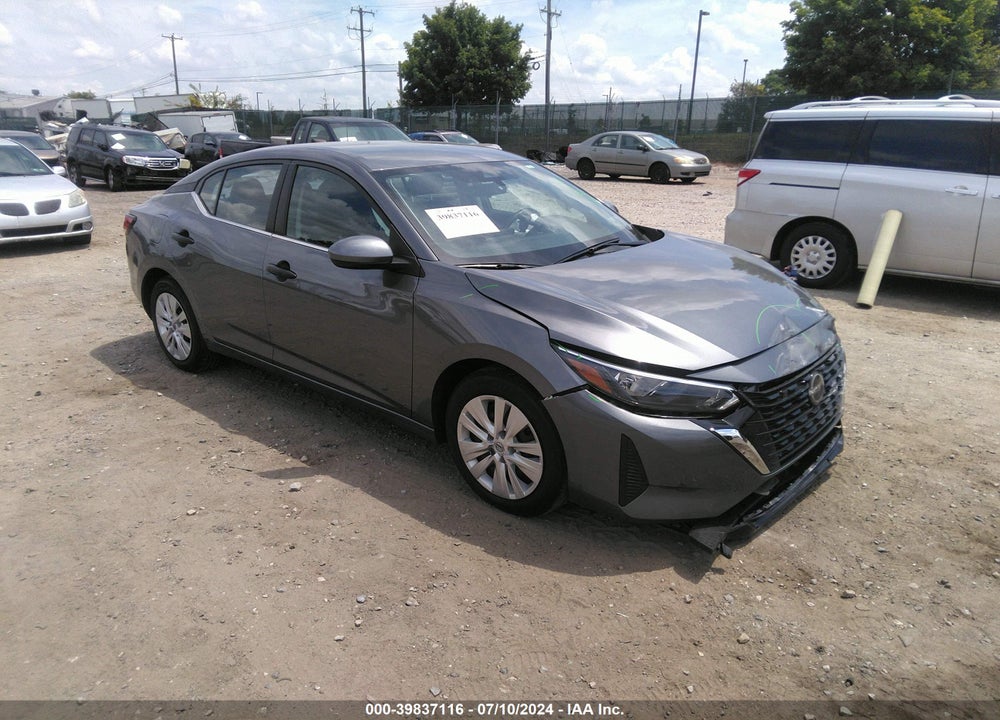 2024 NISSAN SENTRA VIN: 3N1AB8BV7RY221526