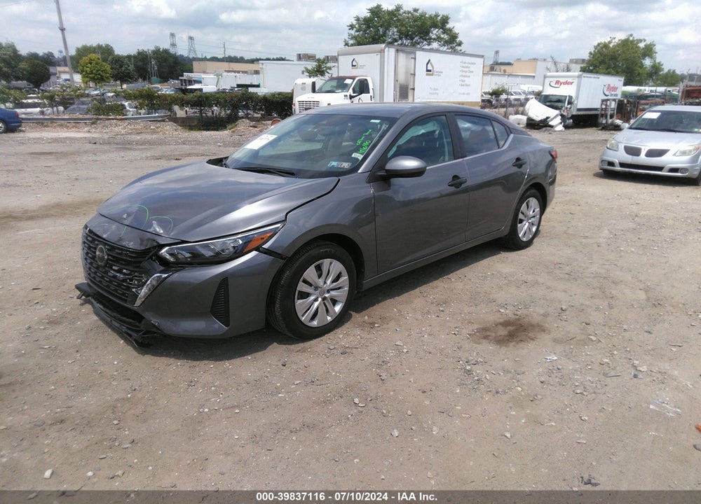 2024 NISSAN SENTRA VIN: 3N1AB8BV7RY221526