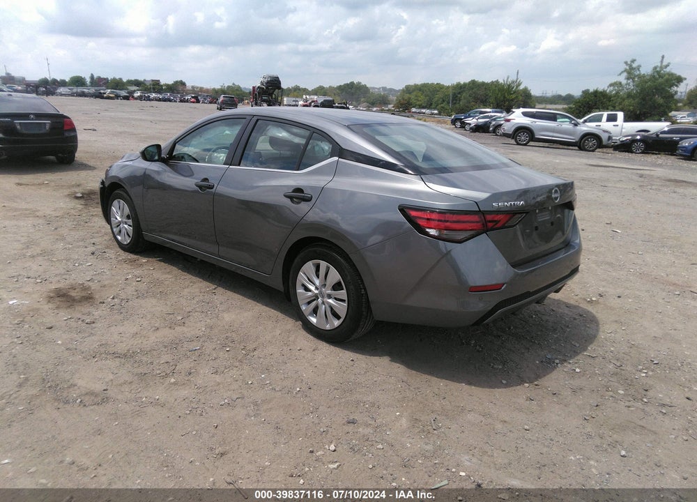 2024 NISSAN SENTRA VIN: 3N1AB8BV7RY221526