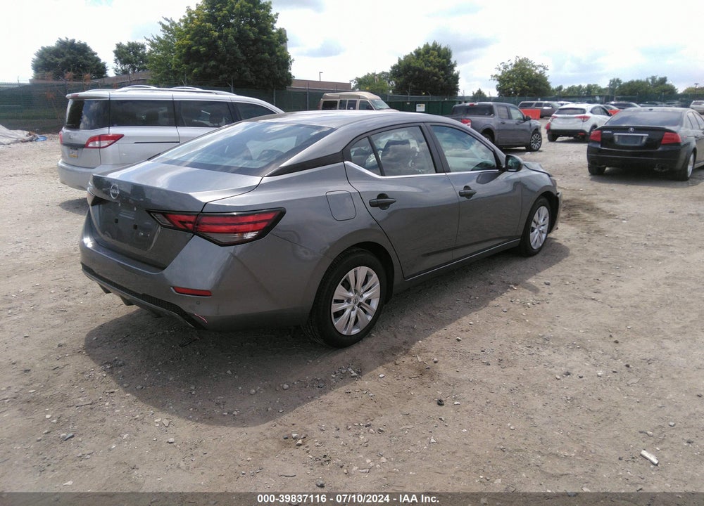 2024 NISSAN SENTRA VIN: 3N1AB8BV7RY221526
