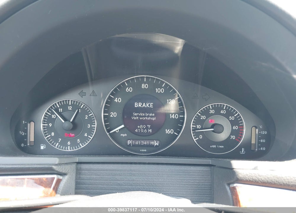 2003 MERCEDES-BENZ E 500 VIN: WDBUF70JX3A185642