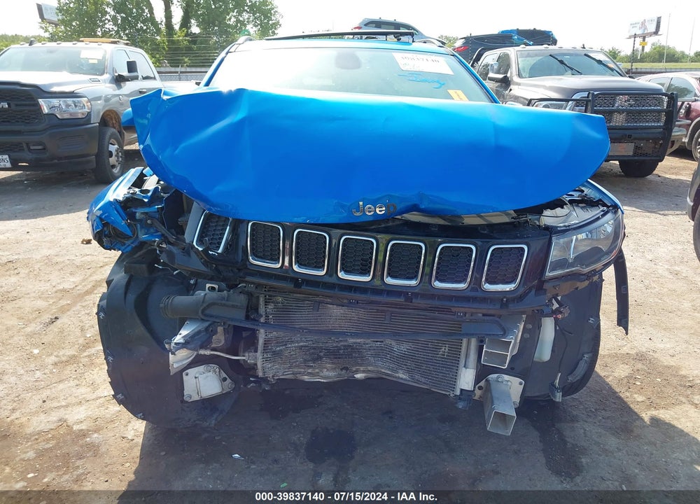 2019 JEEP COMPASS SUN AND WHEEL FWD VIN: 3C4NJCBB4KT730695