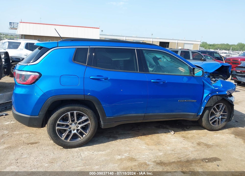 2019 JEEP COMPASS SUN AND WHEEL FWD VIN: 3C4NJCBB4KT730695