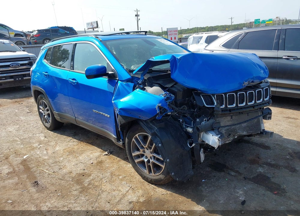 2019 JEEP COMPASS SUN AND WHEEL FWD VIN: 3C4NJCBB4KT730695