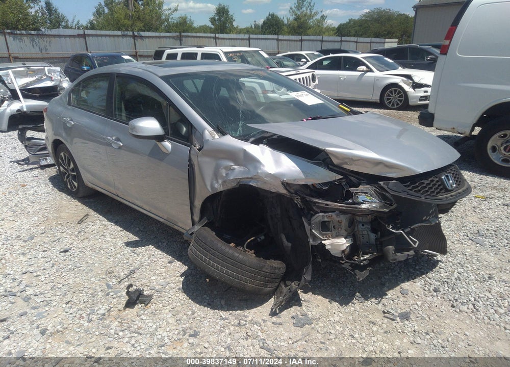 2013 HONDA CIVIC EX VIN: 19XFB2F82DE048710