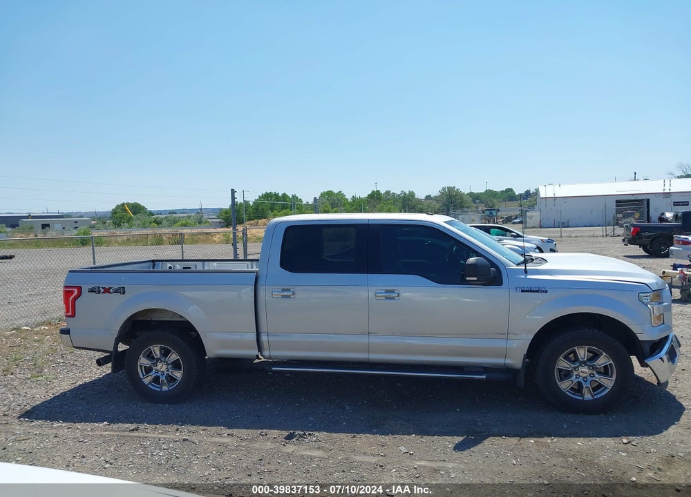 2016 FORD F-150 XLT VIN: 1FTFW1EF5GKD12003