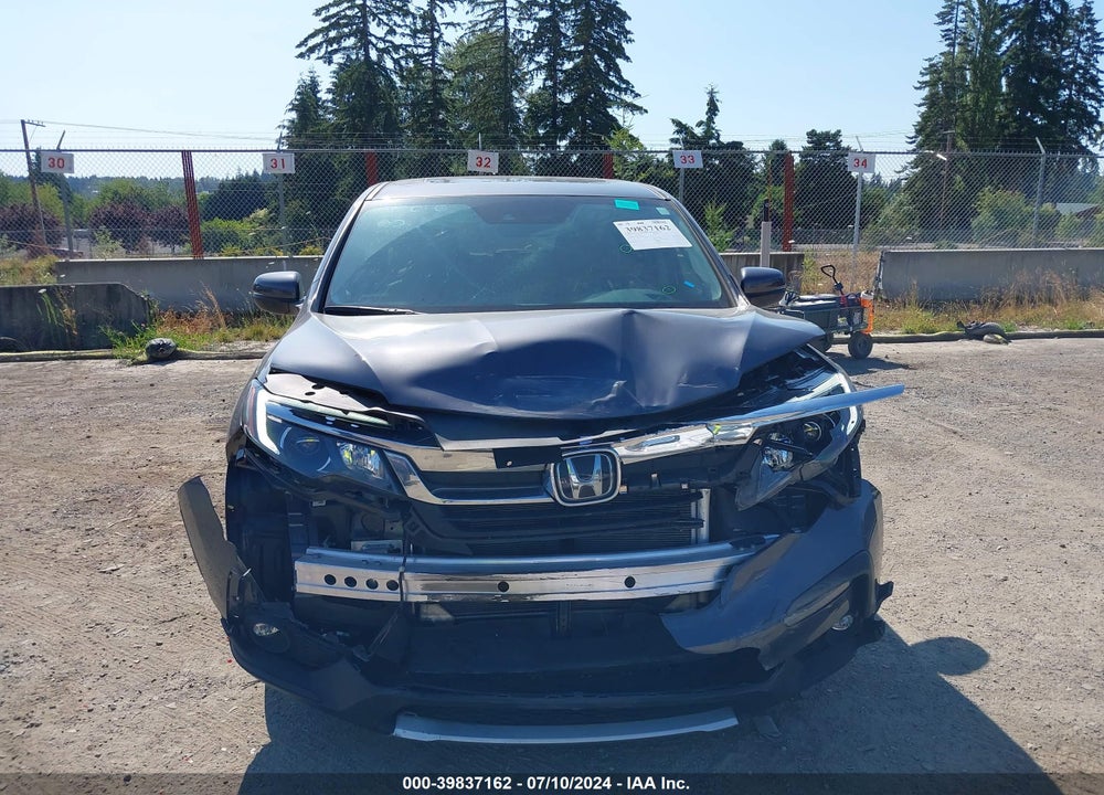 2022 HONDA PILOT AWD EX-L VIN: 5FNYF6H59NB098023