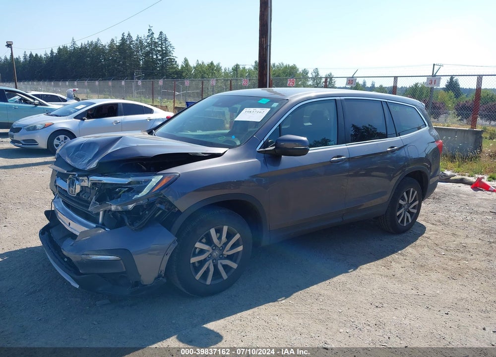 2022 HONDA PILOT AWD EX-L VIN: 5FNYF6H59NB098023