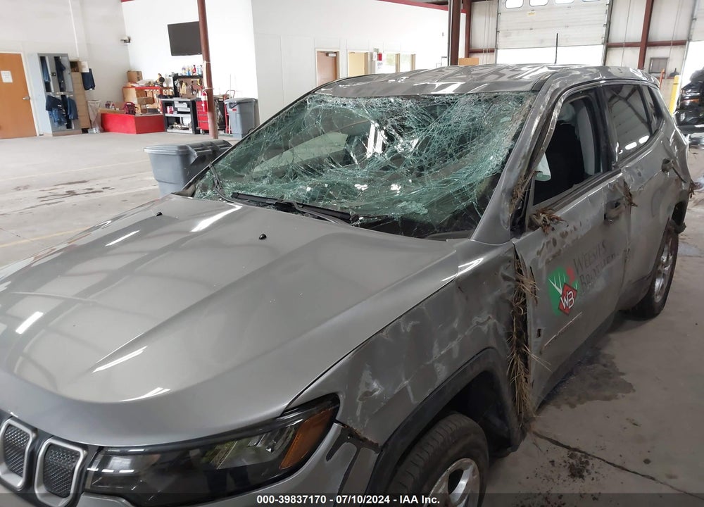 2022 JEEP COMPASS SPORT 4X4 VIN: 3C4NJDAB7NT117563