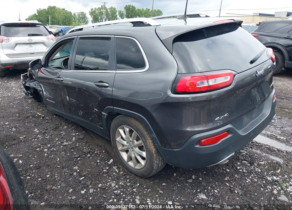 2016 JEEP CHEROKEE LIMITED VIN: 1C4PJMDB6GW270890