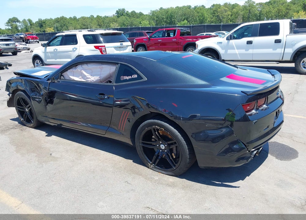2012 CHEVROLET CAMARO 2SS VIN: 2G1FT1EW3C9118910