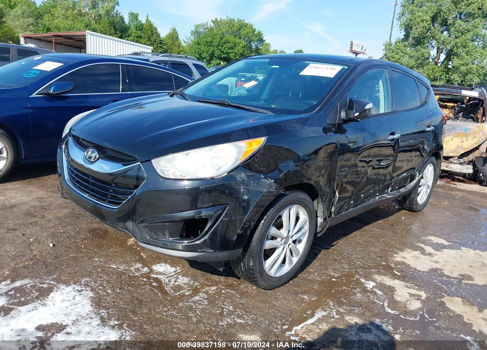 2011 HYUNDAI TUCSON LIMITED VIN: KM8JU3AC4BU283447