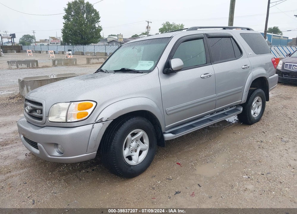 2002 TOYOTA SEQUOIA SR5 V8 VIN: 5TDBT44A52S126316