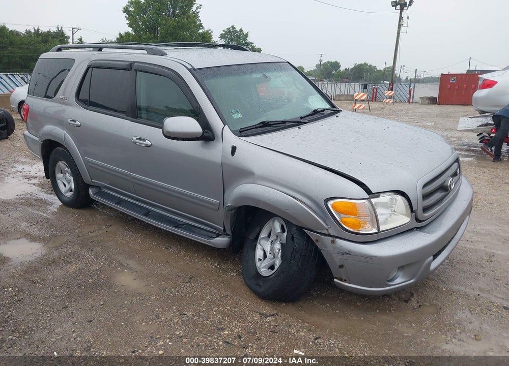 2002 TOYOTA SEQUOIA SR5 V8 VIN: 5TDBT44A52S126316