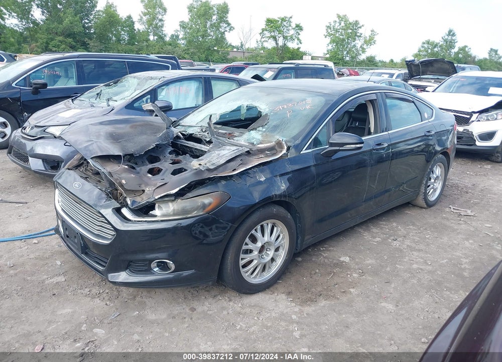 2014 FORD FUSION TITANIUM VIN: 3FA6P0K9XER200026